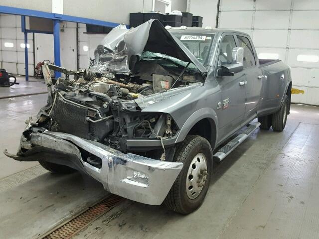 3C63DRJL5CG186429 - 2012 DODGE RAM 3500 L GRAY photo 2