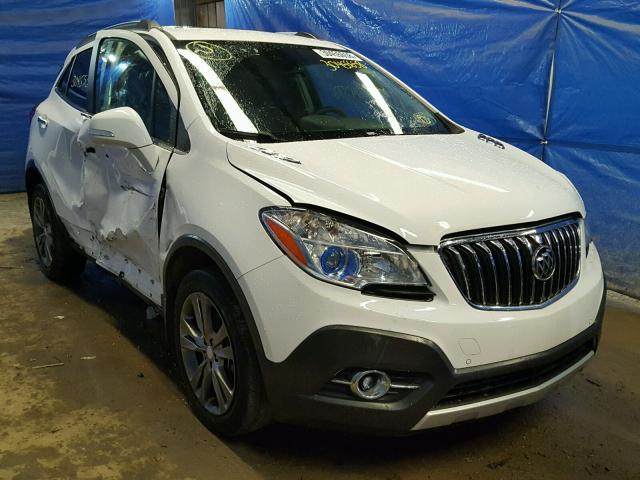 KL4CJHSB3GB520564 - 2016 BUICK ENCORE PRE WHITE photo 1