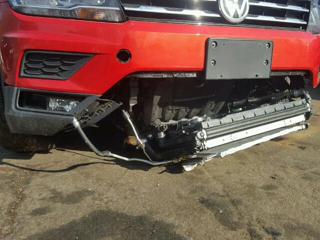 3VV3B7AXXJM003287 - 2018 VOLKSWAGEN TIGUAN SE Narıncı foto 9