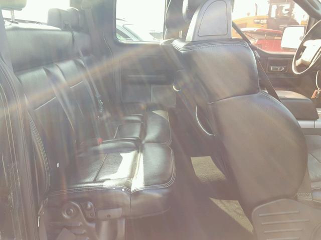 1FTPX04525KB80870 - 2005 FORD F150 BLACK photo 6