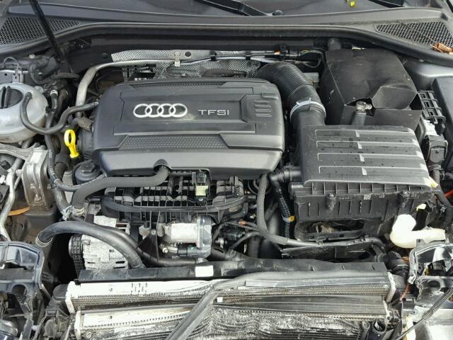 WAUCCGFF6F1011979 - 2015 AUDI A3 PREMIUM GRAY photo 7