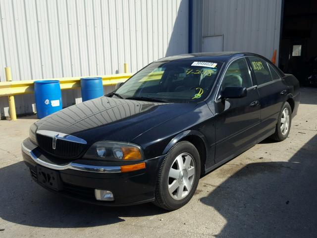 1LNHM87A82Y638940 - 2002 LINCOLN LS BLACK photo 2