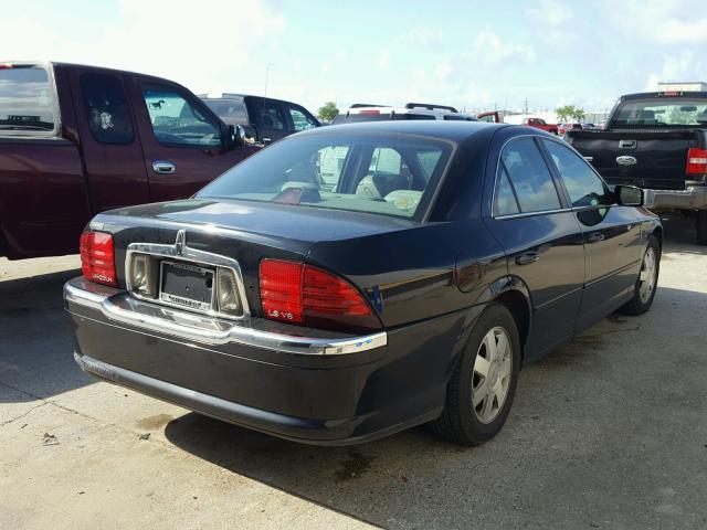 1LNHM87A82Y638940 - 2002 LINCOLN LS BLACK photo 4