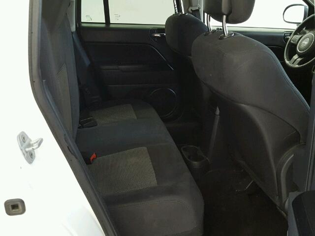 1J4NT1FB4BD290308 - 2011 JEEP COMPASS SP WHITE photo 6