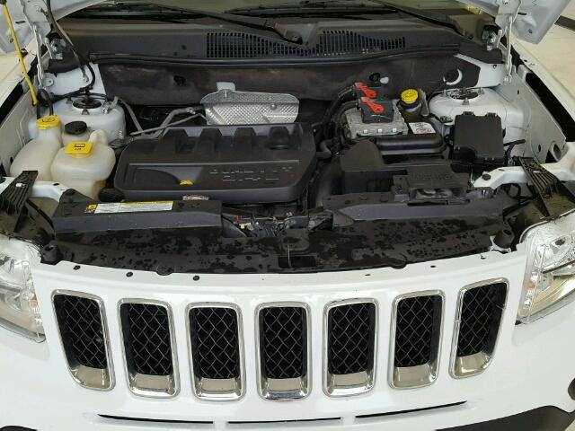 1J4NT1FB4BD290308 - 2011 JEEP COMPASS SP WHITE photo 7