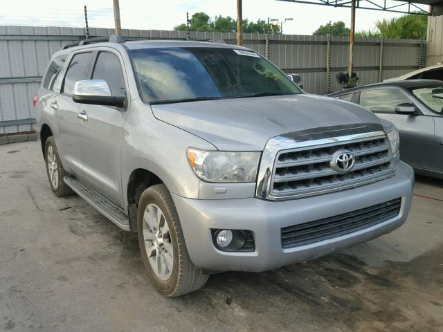 5TDKY5G1XGS063725 - 2016 TOYOTA SEQUOIA LI SILVER photo 1