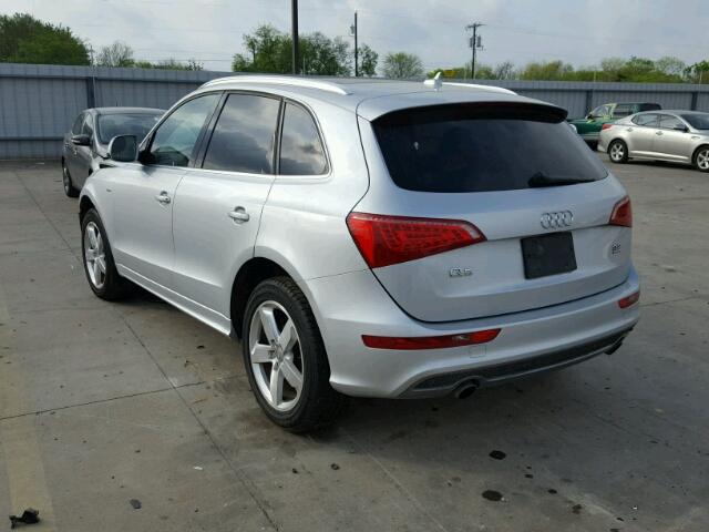 WA1DKAFPXCA125909 - 2012 AUDI Q5 PREMIUM SILVER photo 3