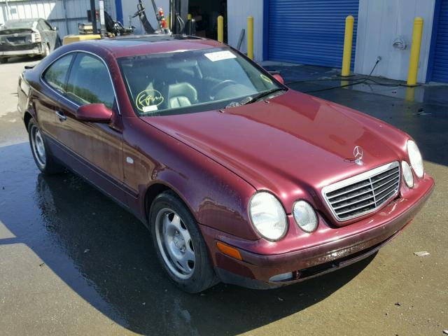 WDBLJ65G2WF025327 - 1998 MERCEDES-BENZ CLK 320 MAROON photo 1