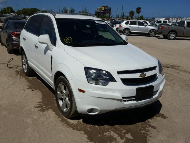 3GNAL3EK5FS502907 - 2015 CHEVROLET CAPTIVA LT WHITE photo 1