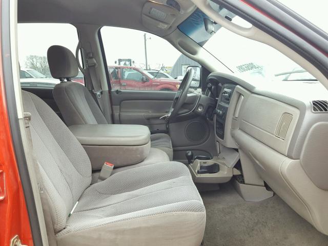 3D7KU28C84G239052 - 2004 DODGE RAM 2500 S RED photo 5
