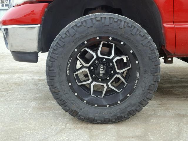 3D7KU28C84G239052 - 2004 DODGE RAM 2500 S RED photo 9