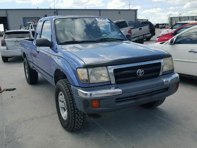 5TEWN72N7YZ693366 - 2000 TOYOTA TACOMA XTR BLUE photo 1