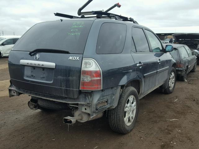 2HNYD18645H542575 - 2005 ACURA MDX TOURIN GRAY photo 4