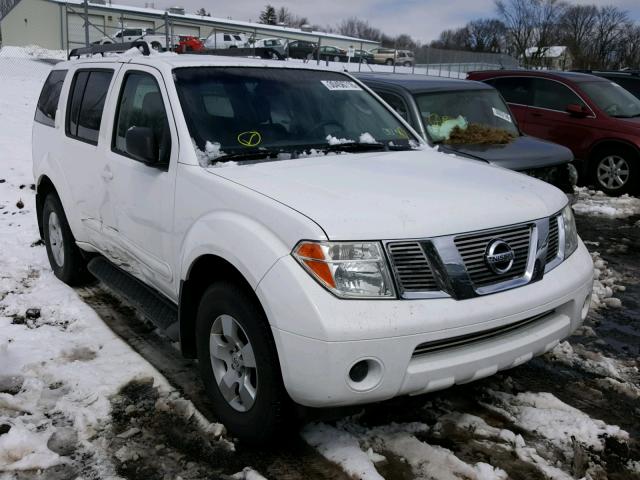 5N1AR18W27C637968 - 2007 NISSAN PATHFINDER WHITE photo 1