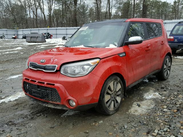 KNDJX3A52F7779297 - 2015 KIA SOUL ! RED photo 2