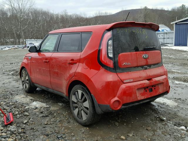 KNDJX3A52F7779297 - 2015 KIA SOUL ! RED photo 3