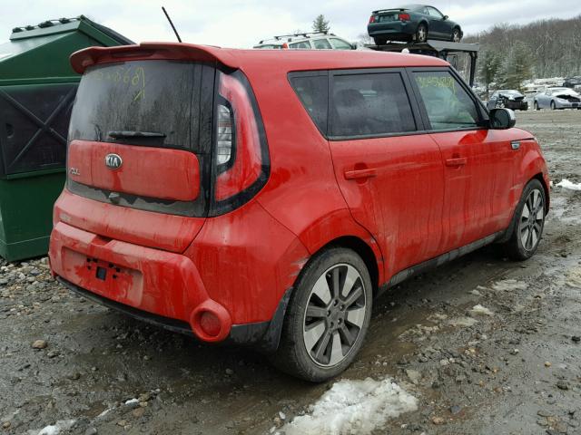 KNDJX3A52F7779297 - 2015 KIA SOUL ! RED photo 4