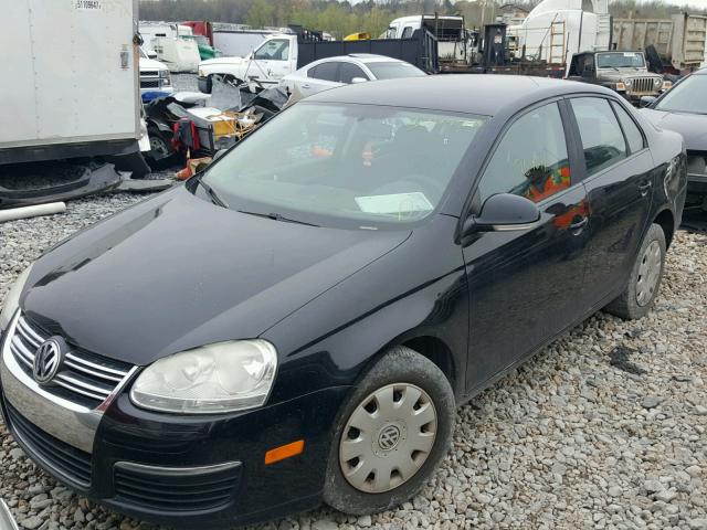 3VWGF71K87M081887 - 2007 VOLKSWAGEN JETTA BLACK photo 2