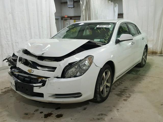 1G1ZC5E06CF224954 - 2012 CHEVROLET MALIBU 1LT 白色 照片 2
