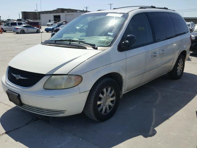 2C8GP74LX3R171905 - 2003 CHRYSLER TOWN & COU WHITE photo 2