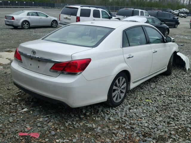 4T1BK3DB5BU423227 - 2011 TOYOTA AVALON BAS SILVER photo 4