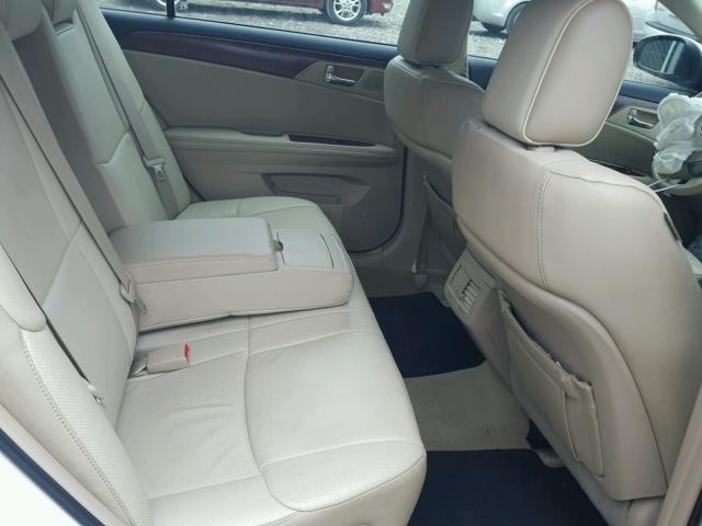 4T1BK3DB5BU423227 - 2011 TOYOTA AVALON BAS SILVER photo 6