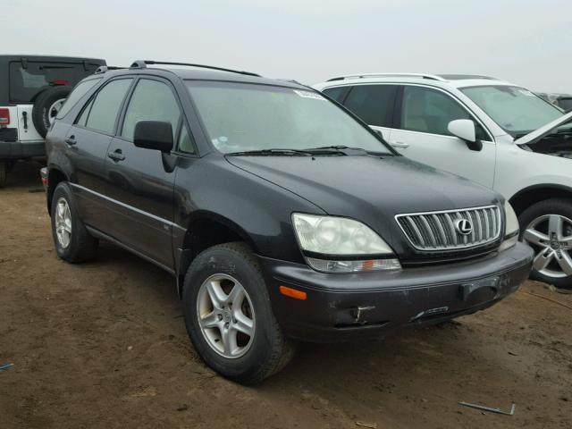 JTJHF10U320254862 - 2002 LEXUS RX 300 BLACK photo 1