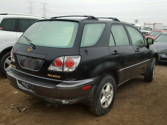 JTJHF10U320254862 - 2002 LEXUS RX 300 BLACK photo 4