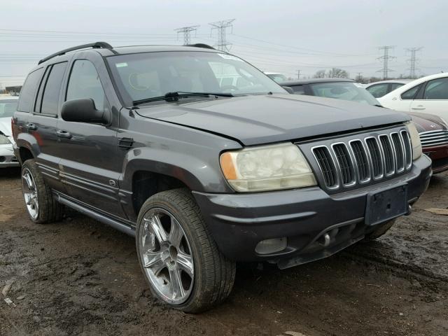 1J8GW68J82C169688 - 2002 JEEP GRAND CHER GRAY photo 1