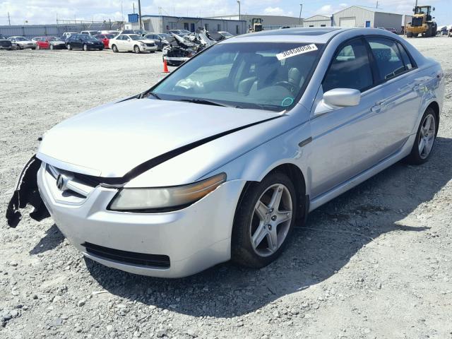 19UUA66255A017552 - 2005 ACURA TL SILVER photo 2