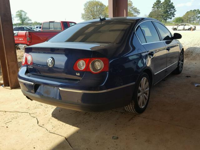 WVWCU93C66P155843 - 2006 VOLKSWAGEN PASSAT 3.6 BLUE photo 4