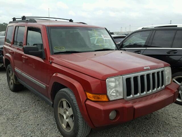 1J4RG4GK4AC109962 - 2010 JEEP COMMANDER RED photo 1