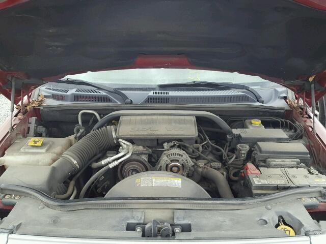 1J4RG4GK4AC109962 - 2010 JEEP COMMANDER RED photo 7