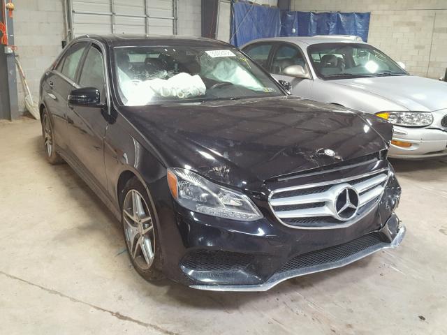 WDDHF8JB7GB191050 - 2016 MERCEDES-BENZ E 350 4MAT BLACK photo 1