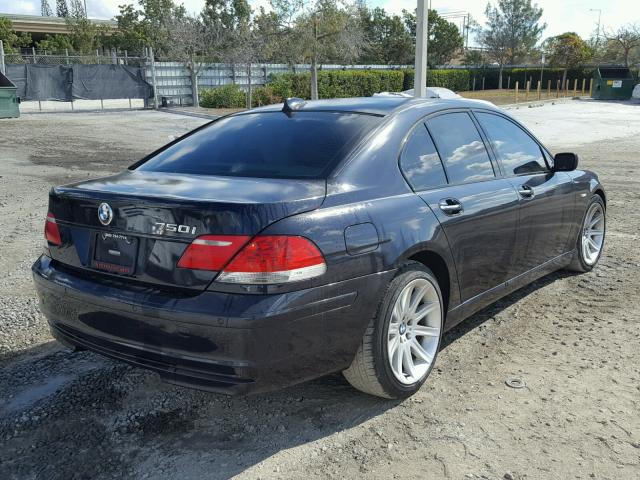 WBAHL83586DT01517 - 2006 BMW 750 I BLUE photo 4