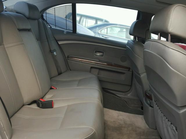 WBAGN63585DS60394 - 2005 BMW 745 LI SILVER photo 6