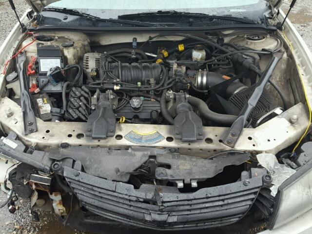 2G1WH52K549157817 - 2004 CHEVROLET IMPALA LS WHITE photo 7