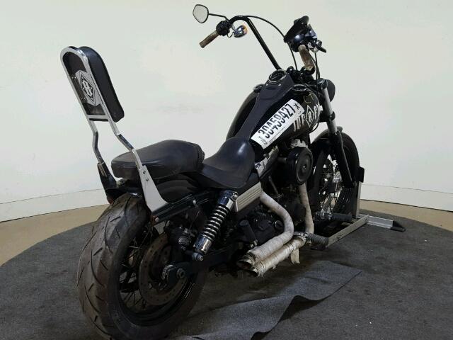 1HD1GX418CC334080 - 2012 HARLEY-DAVIDSON FXDB BLACK photo 8