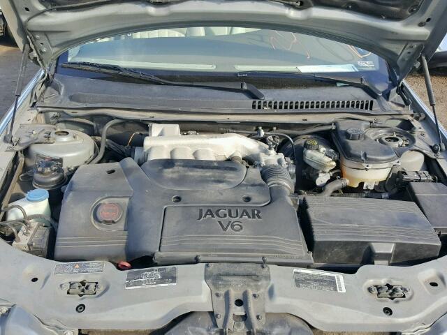 SAJEA51C83WD07608 - 2003 JAGUAR X-TYPE GRAY photo 7