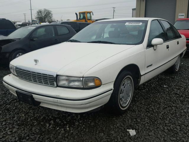 1G1BL53E5MW188966 - 1991 CHEVROLET CAPRICE WHITE photo 2