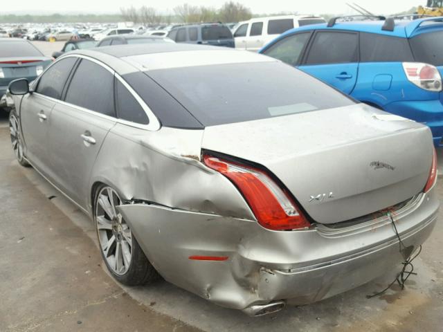 SAJWA2GB9BLV04754 - 2011 JAGUAR XJL BASE TAN photo 3