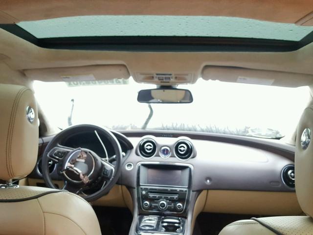 SAJWA2GB9BLV04754 - 2011 JAGUAR XJL BASE TAN photo 9