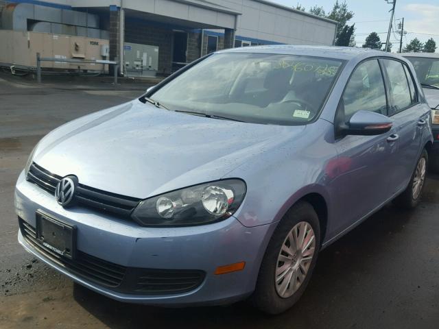 WVWDB7AJ3AW255235 - 2010 VOLKSWAGEN GOLF 蓝色 照片 2