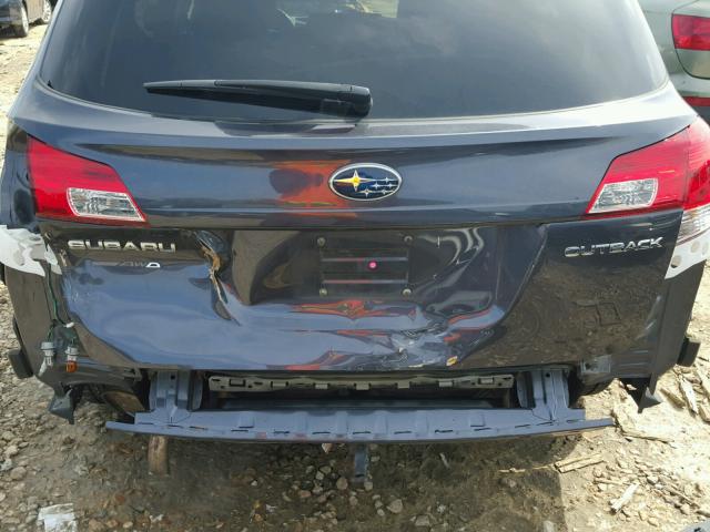 4S4BRCJC5C3234416 - 2012 SUBARU OUTBACK 2. GRAY photo 9