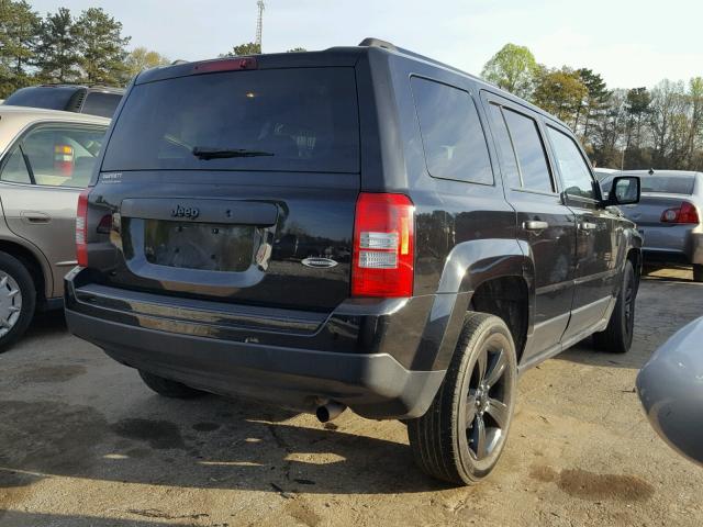 1C4NJPBA5FD398602 - 2015 JEEP PATRIOT SP BLACK photo 4