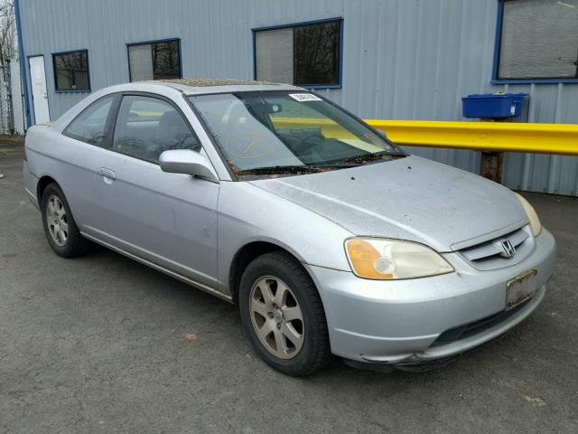 1HGEM22933L054883 - 2003 HONDA CIVIC EX SILVER photo 1