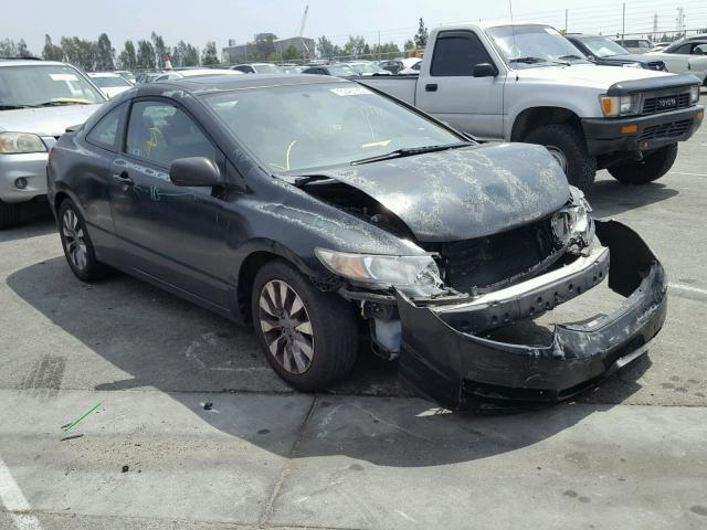 2HGFG11809H517468 - 2009 HONDA CIVIC EX BLACK photo 1