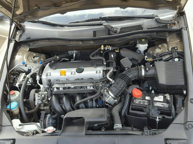 1HGCP26449A008416 - 2009 HONDA ACCORD LXP BEIGE photo 7