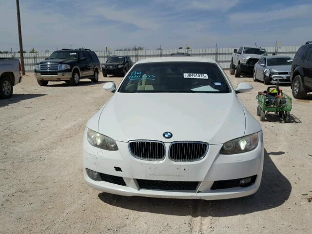 WBAWL13578PX21768 - 2008 BMW 328 I WHITE photo 9