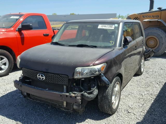 JTLKE50E181027978 - 2008 TOYOTA SCION XB Tünd qırmızı foto 2